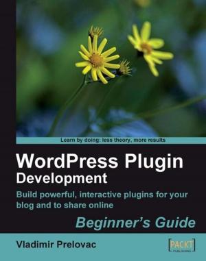 Book cover of WordPress Plugin Development Beginner's Guide