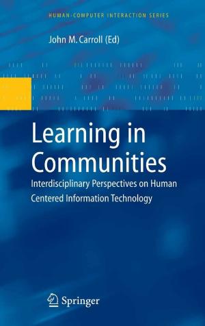 Cover of the book Learning in Communities by John J. McGonagle, Carolyn M. Vella