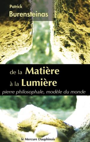 Cover of De la Matière à la Lumière