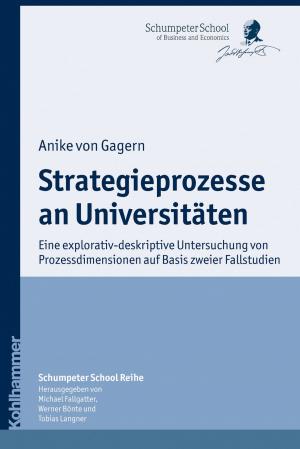 Cover of the book Strategieprozesse an Universitäten by Klaus Fröhlich-Gildhoff, Maike Rönnau-Böse, Claudia Tinius