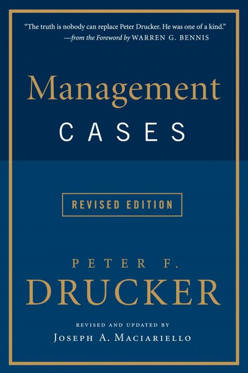 Cover of the book Management Cases, Revised Edition by Peter F. Drucker, HarperCollins e-books