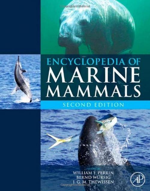 Cover of the book Encyclopedia of Marine Mammals by , Elsevier Science