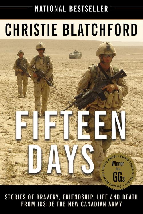 Cover of the book Fifteen Days by Christie Blatchford, Doubleday Canada