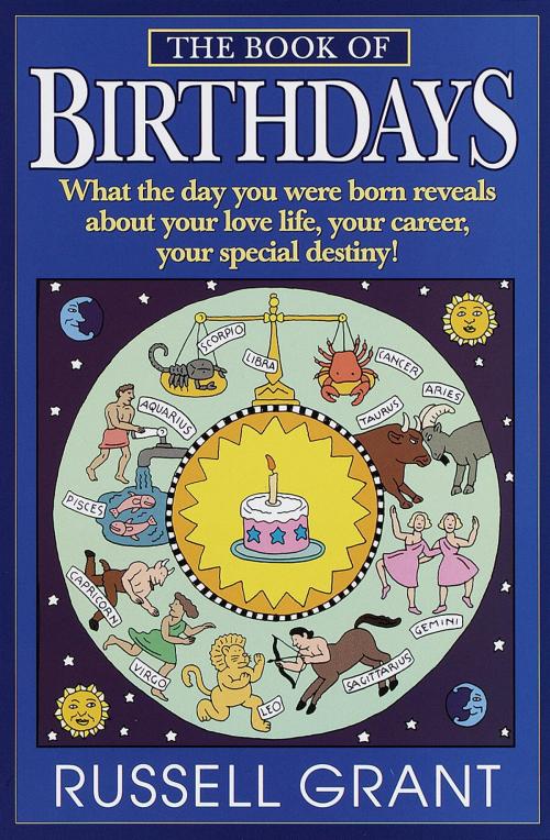 Cover of the book The Book of Birthdays by Russell Grant, Random House Publishing Group