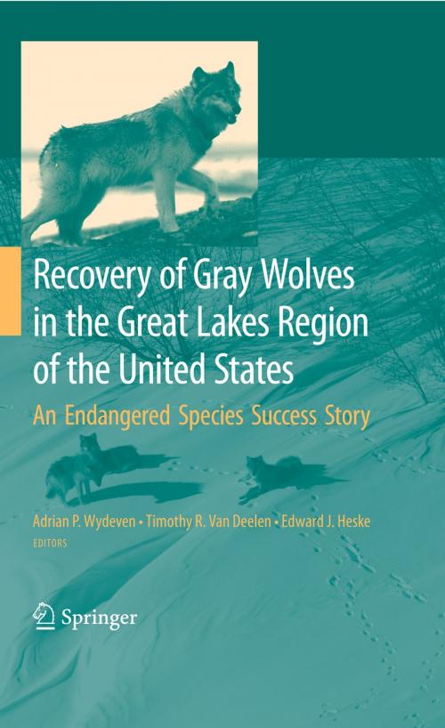 Cover of the book Recovery of Gray Wolves in the Great Lakes Region of the United States by , Springer New York