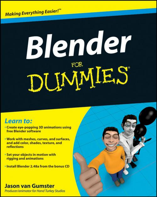 Cover of the book Blender For Dummies by Jason van Gumster, Wiley