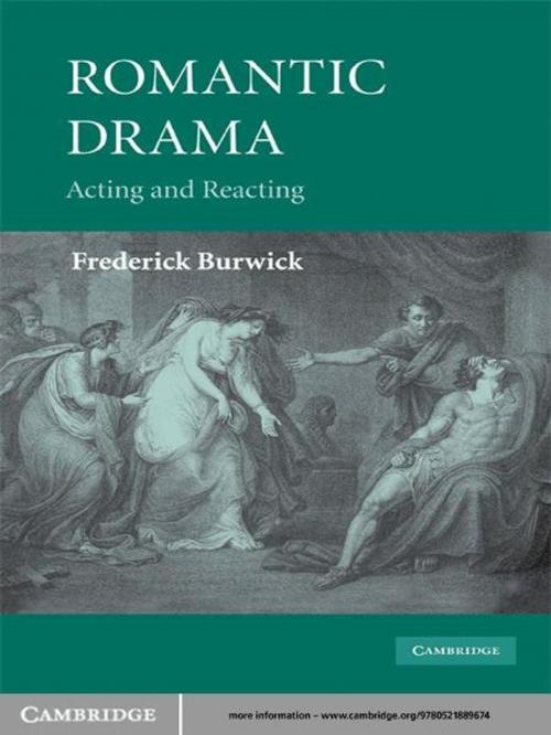 Cover of the book Romantic Drama by Frederick Burwick, Cambridge University Press