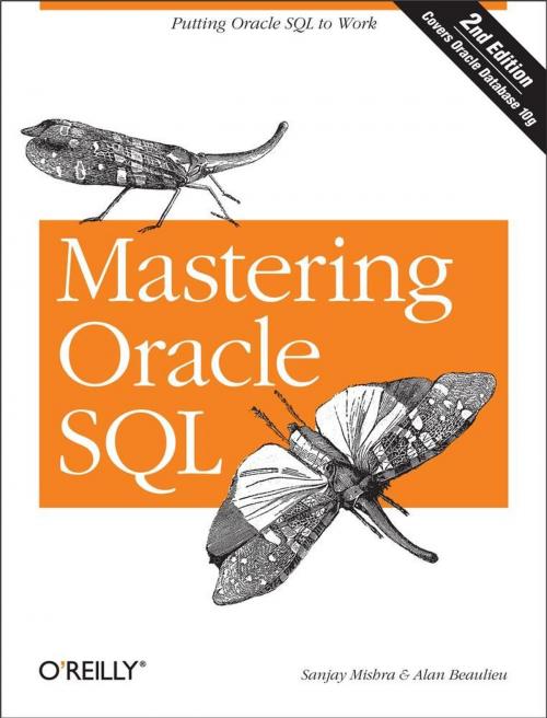 Cover of the book Mastering Oracle SQL by Sanjay Mishra, Alan Beaulieu, O'Reilly Media