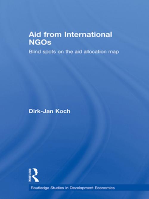 Cover of the book Aid from International NGOs by Dirk-Jan Koch, Taylor and Francis