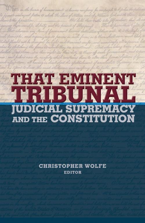 Cover of the book That Eminent Tribunal by , Princeton University Press