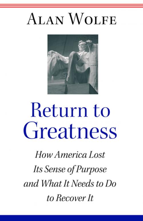 Cover of the book Return to Greatness by Alan Wolfe, Princeton University Press