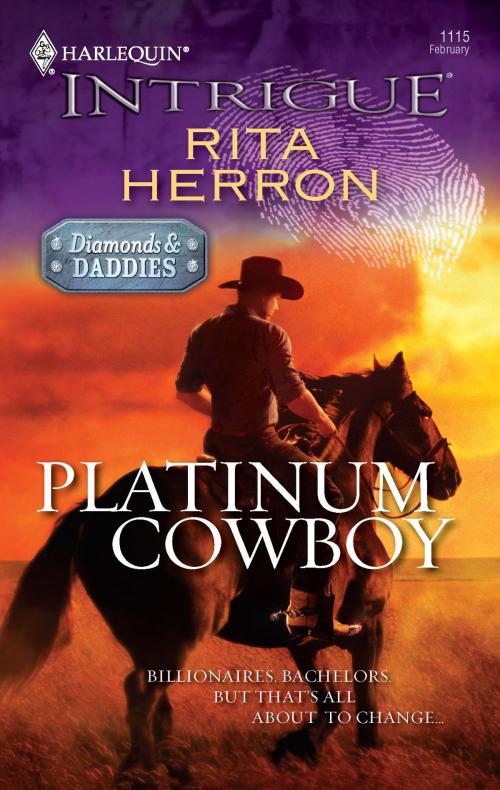 Cover of the book Platinum Cowboy by Rita Herron, Harlequin