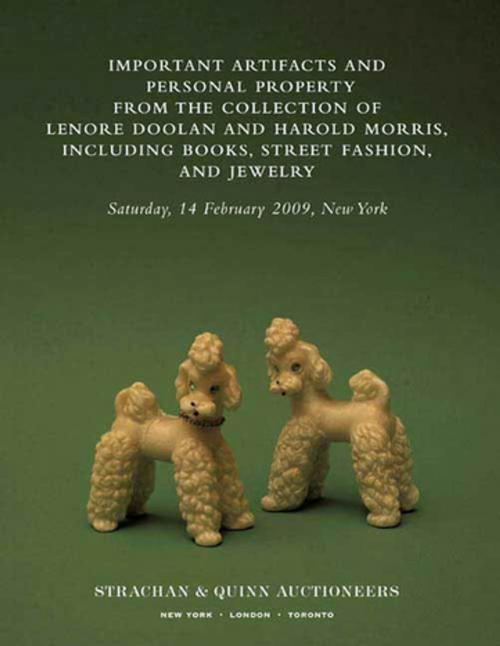 Cover of the book Important Artifacts and Personal Property from the Collection of Lenore Doolan and Harold Morris, Including Books, Street Fashion, and Jewelry by Leanne Shapton, Farrar, Straus and Giroux