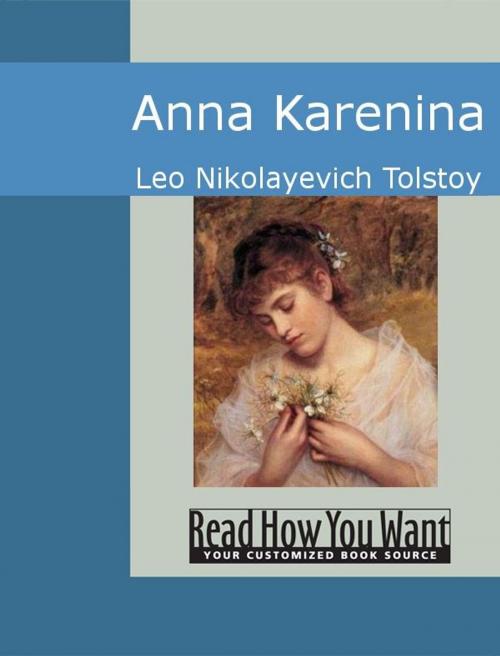 Cover of the book Anna Karenina by Leo Nikolayevich Tolstoy, ReadHowYouWant