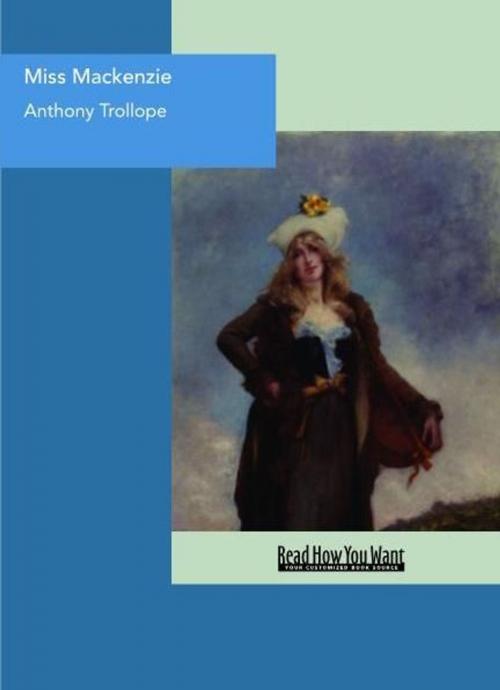Cover of the book Miss Mackenzie by Anthony Trollope, ReadHowYouWant