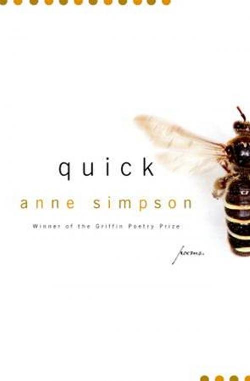 Cover of the book Quick by Anne Simpson, McClelland & Stewart