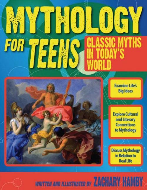 Cover of the book Mythology for Teens by Zachary Hamby, Ph.D., Sourcebooks