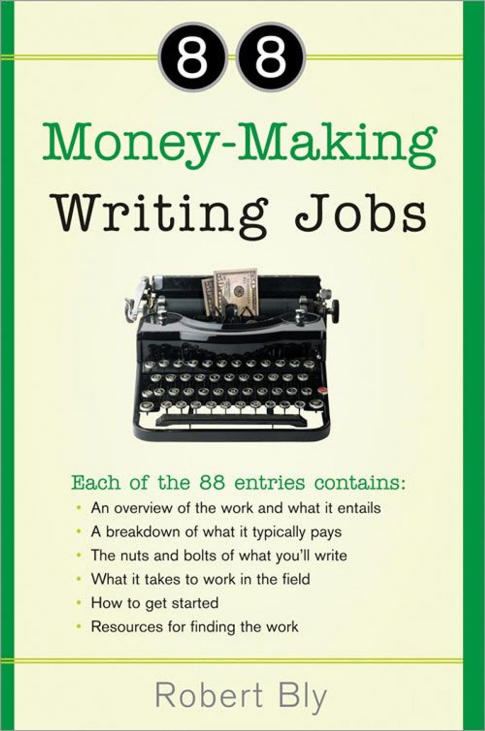 Big bigCover of 88 Money-Making Writing Jobs