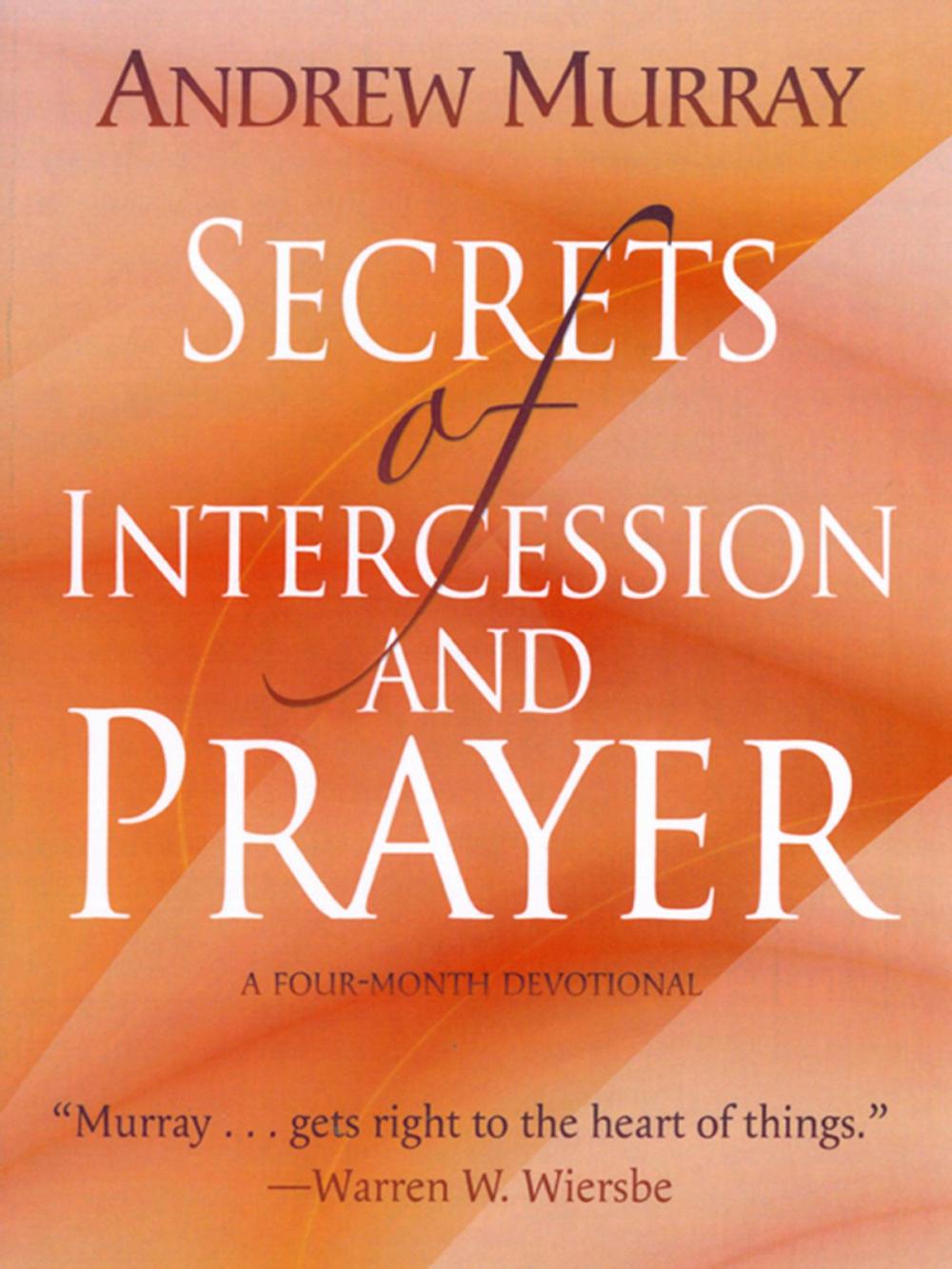 Big bigCover of Secrets of Intercession and Prayer