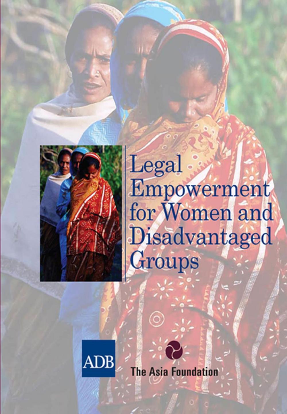 Big bigCover of Legal Empowerment for Women and Disadvantaged Groups