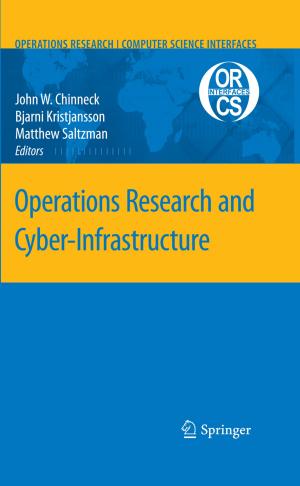 Cover of Operations Research and Cyber-Infrastructure