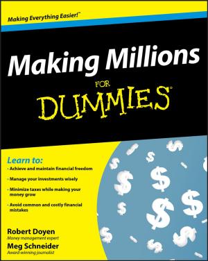 Cover of the book Making Millions For Dummies by Christofer Hierold, Osamu Tabata, Gary K. Fedder, Jan G. Korvink