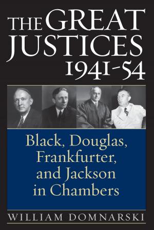Book cover of The Great Justices, 1941-54