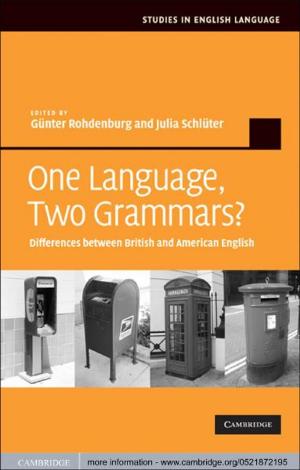 Cover of the book One Language, Two Grammars? by Stephen L. Morgan, Christopher Winship