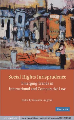 Cover of the book Social Rights Jurisprudence by Katharine Gillespie
