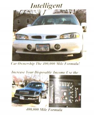 Cover of the book Intelligent Car Ownership The 400,000 Mile Formula by Ryan Curtis