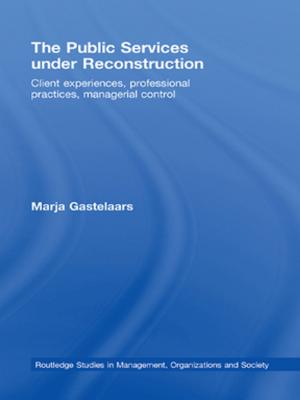 Cover of the book The Public Services under Reconstruction by Robyn Blakeman