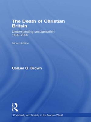 Cover of the book The Death of Christian Britain by Gennady Estraikh, Kerstin Hoge, Krutikov Mikhail