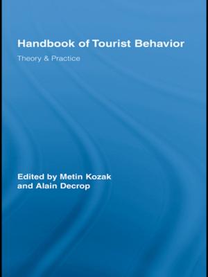 Cover of the book Handbook of Tourist Behavior by Nathaniel M. Miller, Marsha C. Miller