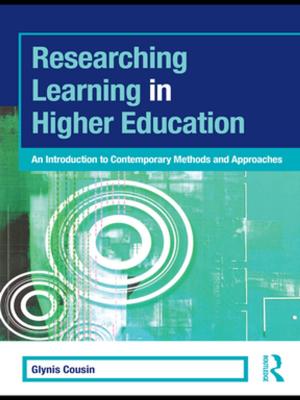 Cover of the book Researching Learning in Higher Education by Willem van Winden, Luis de Carvalho, Erwin van Tuijl, Jeroen van Haaren, Leo van den Berg
