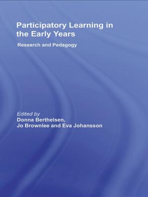 Cover of the book Participatory Learning in the Early Years by Ann-Mari Sätre