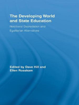 Cover of the book The Developing World and State Education by J. Vernon Jensen