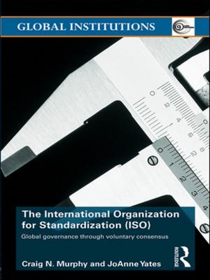 Book cover of The International Organization for Standardization (ISO)
