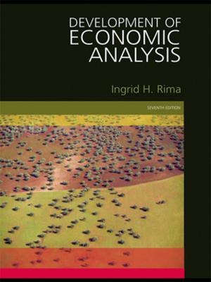 Book cover of Development of Economic Analysis