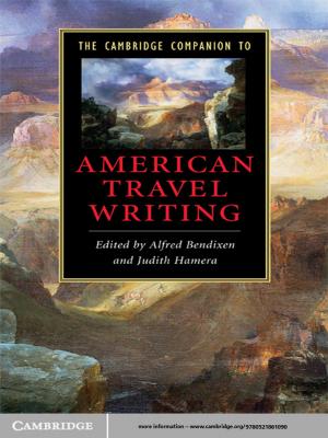 Cover of the book The Cambridge Companion to American Travel Writing by 