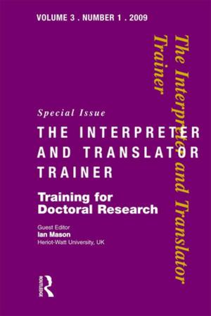 bigCover of the book Training for Doctoral Research by 