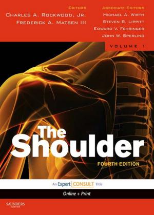 Cover of the book The Shoulder E-Book by Paul S. Casamassimo, Henry W. Fields Jr., Dennis J. McTigue, Arthur Nowak