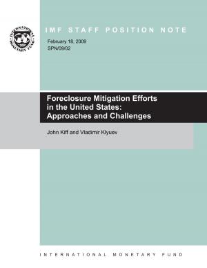 Cover of the book Foreclosure Mitigation Efforts in the United States: Approaches and Challenges by Ruud A. Mooij