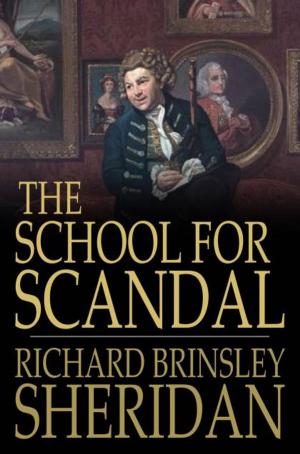 Cover of the book The School for Scandal by James Fenimore Cooper