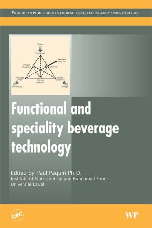 Cover of the book Functional and Speciality Beverage Technology by Emina K. Petrovic, Brenda Vale, Maibritt Pedersen Zari