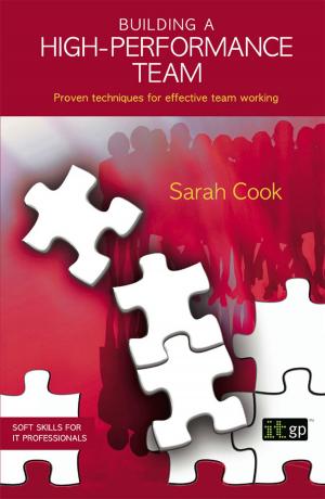 Book cover of Building a High Performance Team