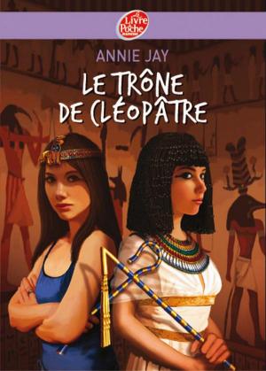 Book cover of Le trône de Cléopâtre