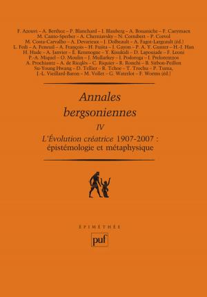 Book cover of Annales bergsoniennes, IV