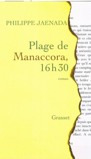 Book cover of Plage de Manaccora 16 h 30