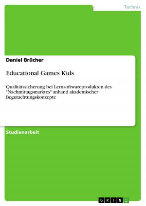 Cover of the book Educational Games Kids by Jasmin Nicole Schmid