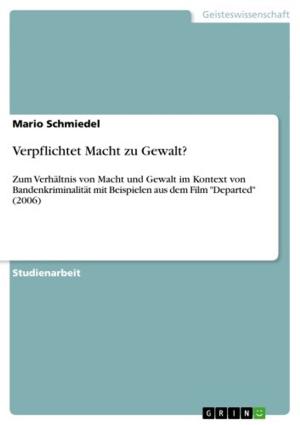 Cover of the book Verpflichtet Macht zu Gewalt? by Dana Stechbart